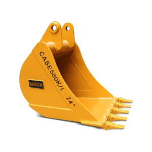 Cucharón SWICCH BKT580K24 de 24 pulgadas para retroexcavadora uso rudo