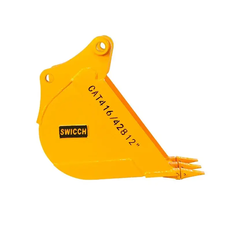 cucharón swichh 12 pulgadas con bujes y sistema de montaje reforzado